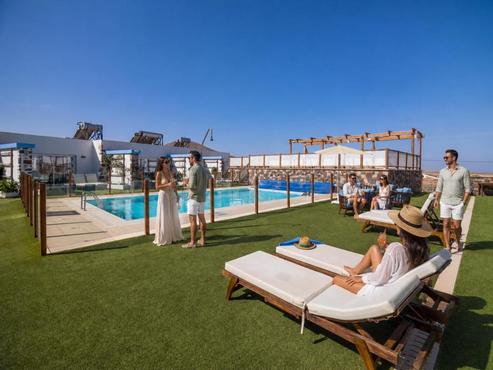 Day, People, Natural landscape, Summer, Pool view, Swimming pool, sunbed