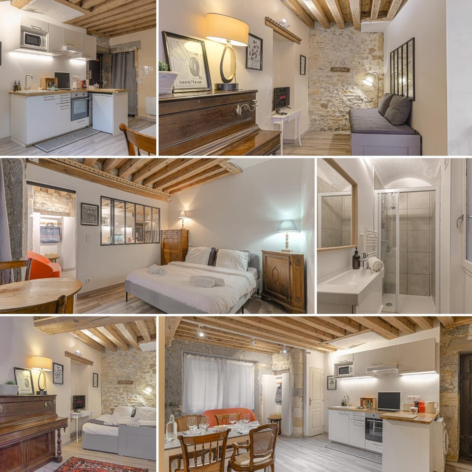 L'Atelier des Traboules - T2 coeur Vieux Lyon Apartment in Lyon