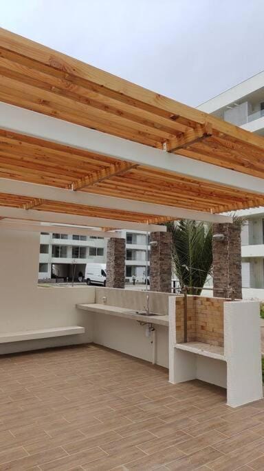 Property building, Day, View (from property/room), Balcony/Terrace, Parking