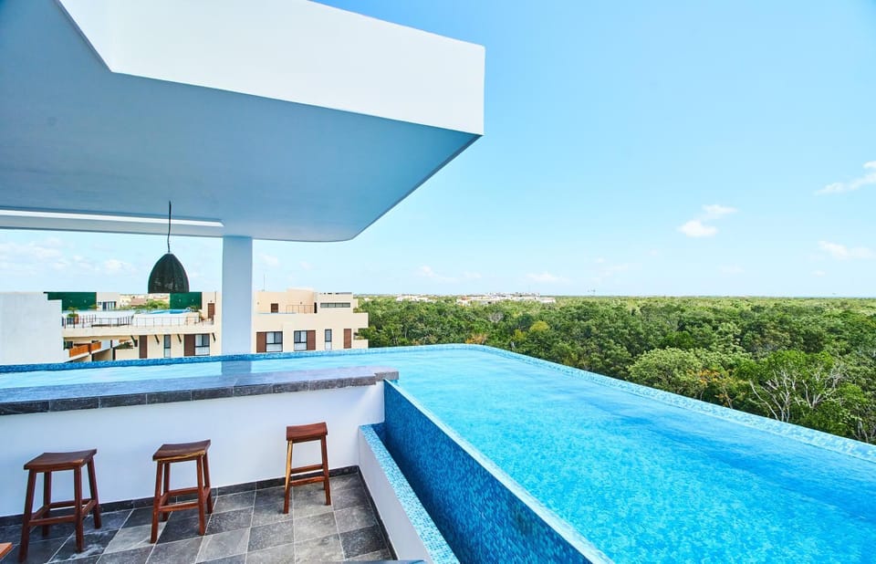 Natural landscape, Swimming pool