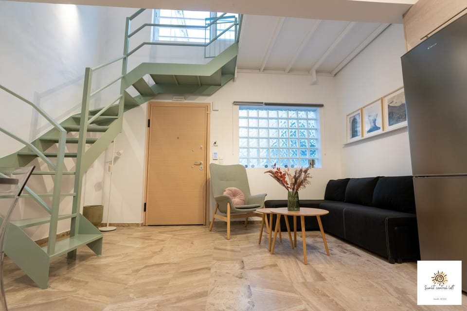 sunlit central loft Apartment in Messenia