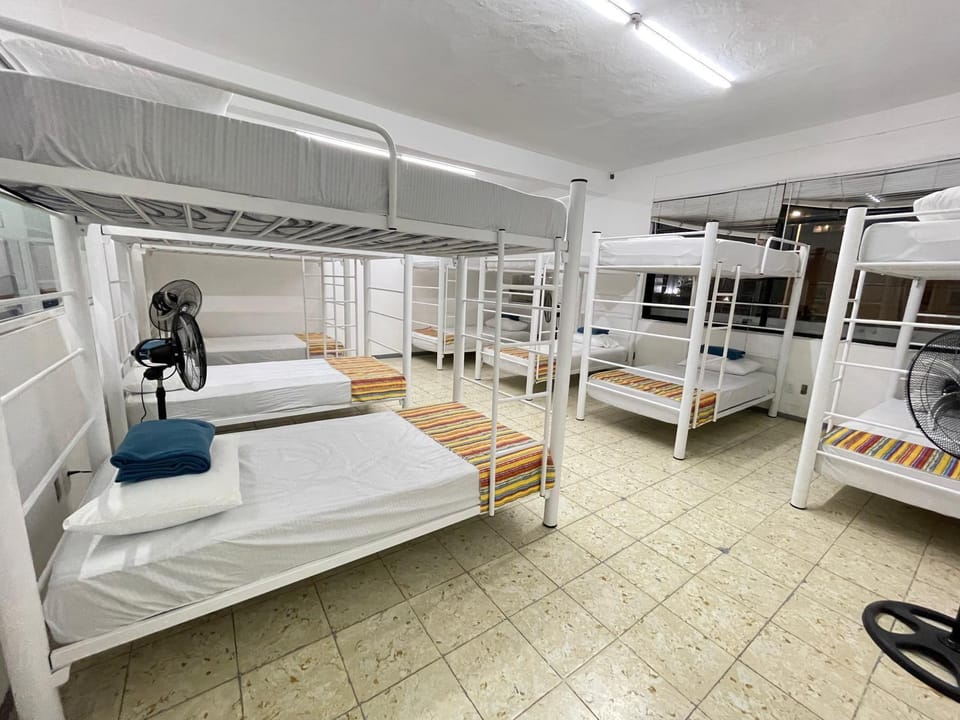 Photo of the whole room, bunk bed