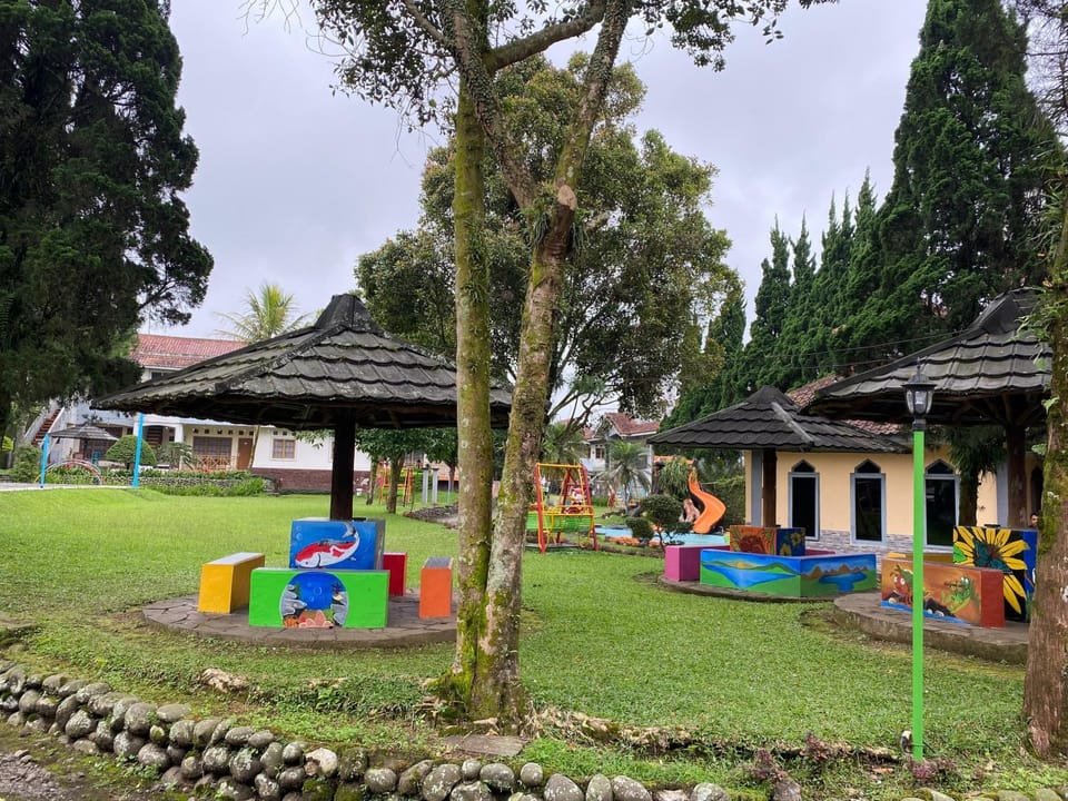 Children play ground, Garden view