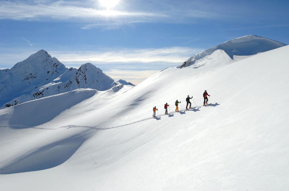 Day, Natural landscape, Winter, Skiing