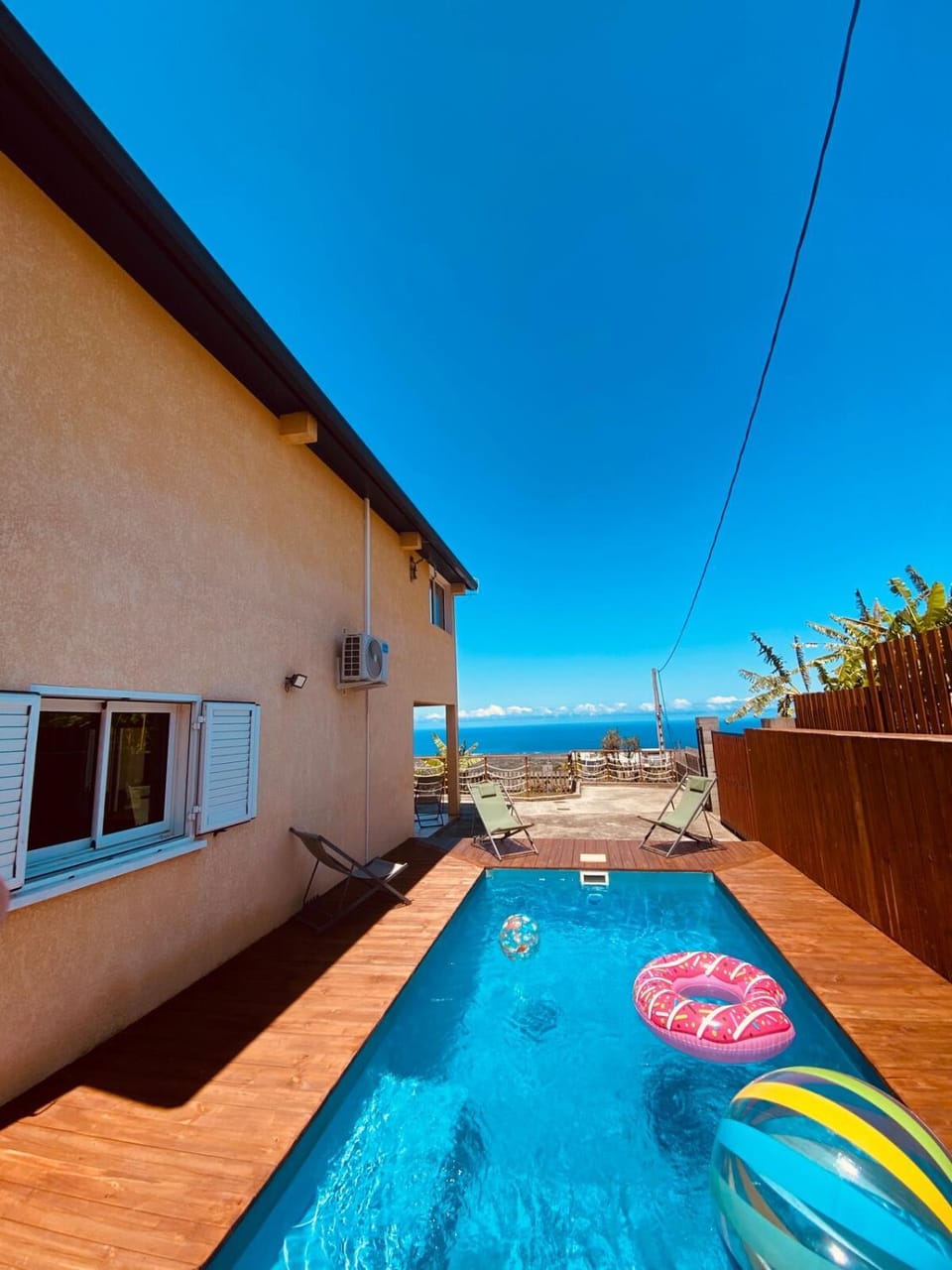 Day, Pool view, Sea view, Swimming pool