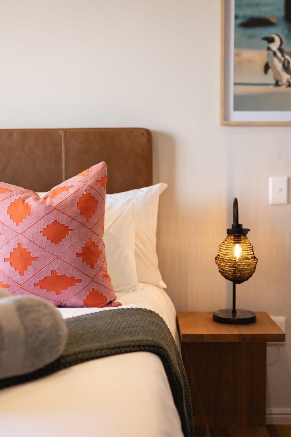 Bed, Decorative detail, Bedroom