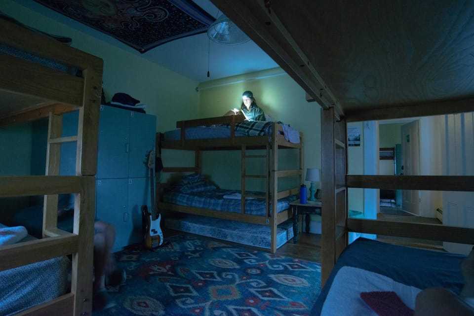 Bed, Photo of the whole room, Bedroom, Guests, bunk bed, microwave