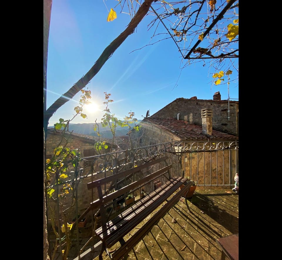 Day, Natural landscape, Balcony/Terrace, Autumn