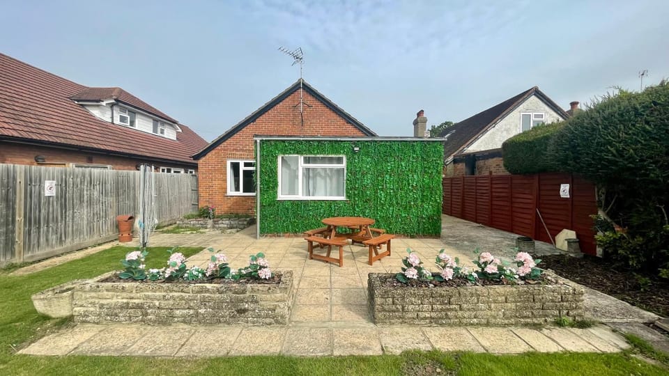 Property building, Patio, Garden view