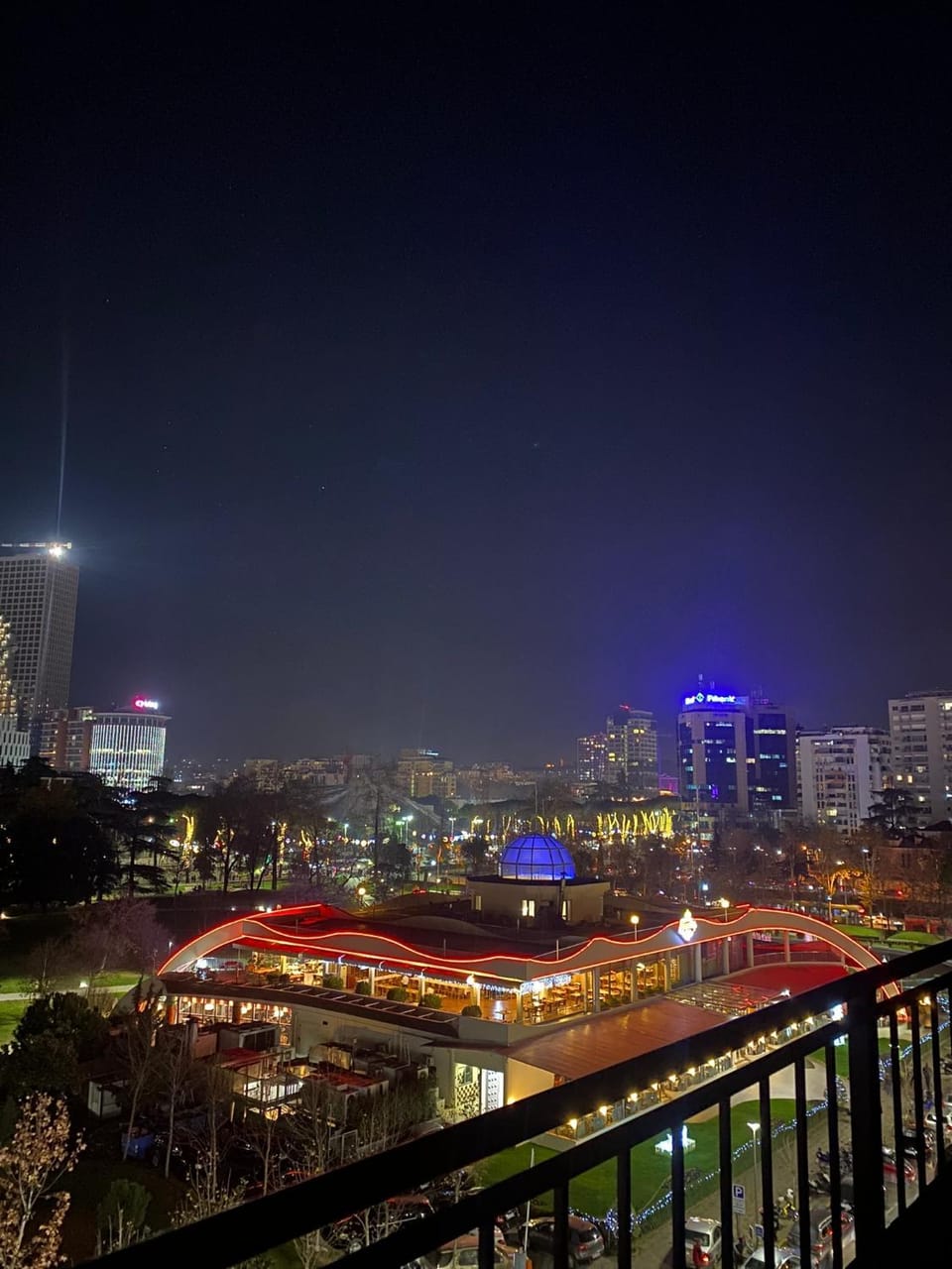 Night, Balcony/Terrace, City view