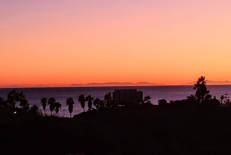 Sea view, Sunset