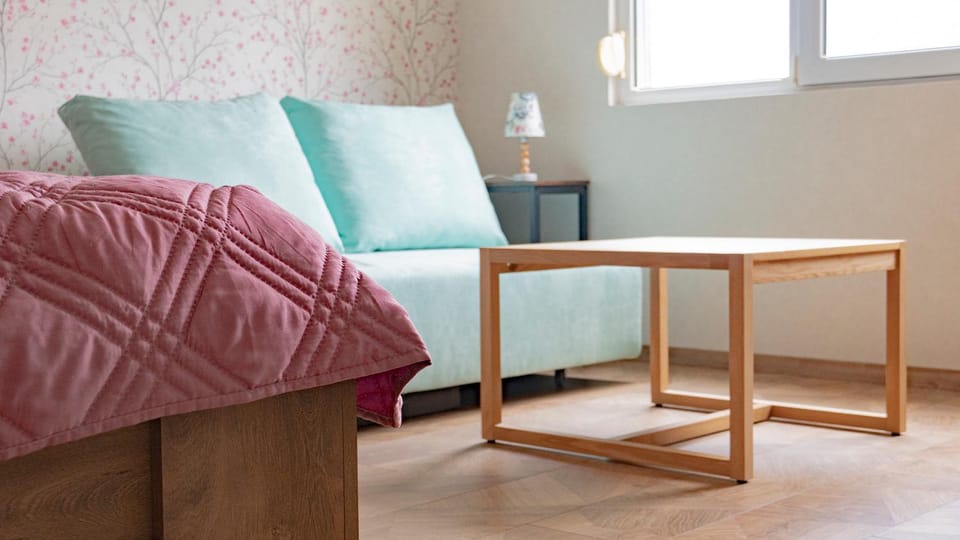 Living room, Bedroom