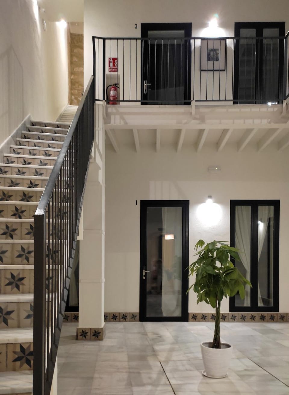 Patio, Inner courtyard view