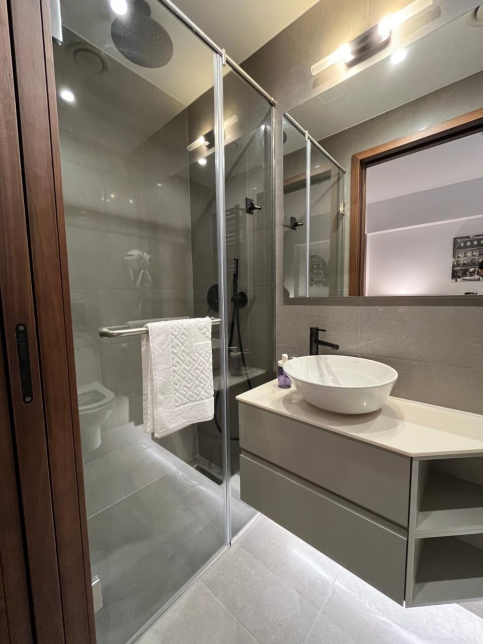 Shower, Toilet, Bathroom, Bath, towels