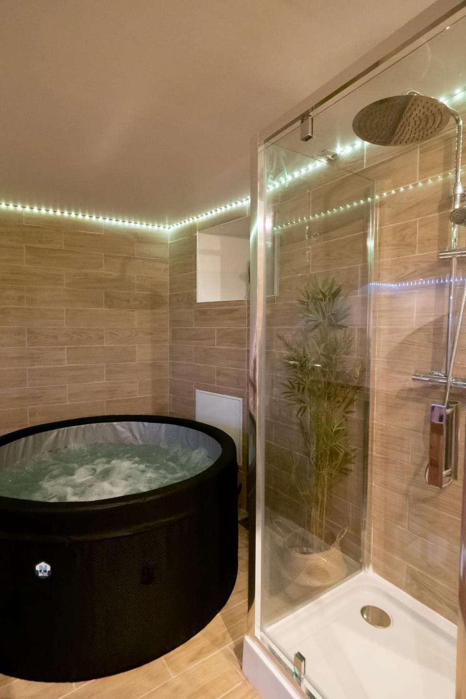 Shower, Hot Tub, Spa and wellness centre/facilities