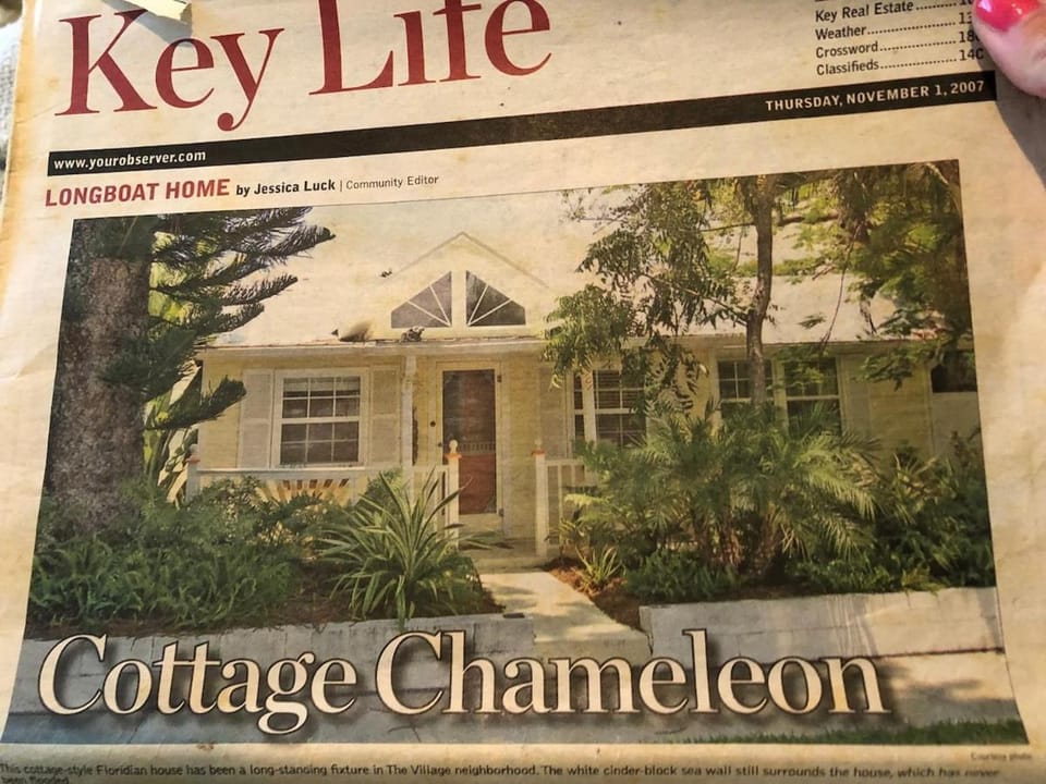Amazing Village Cottage! Walk to Whitney Beach! House in Longboat Key
