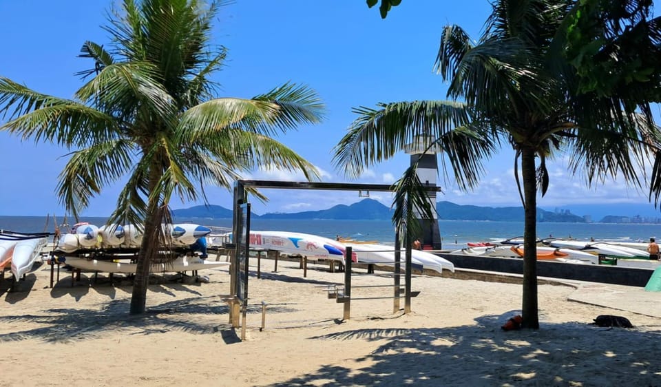 Ponta da Praia amplo 3dorm 3ban frente ao mar Apartment in Santos