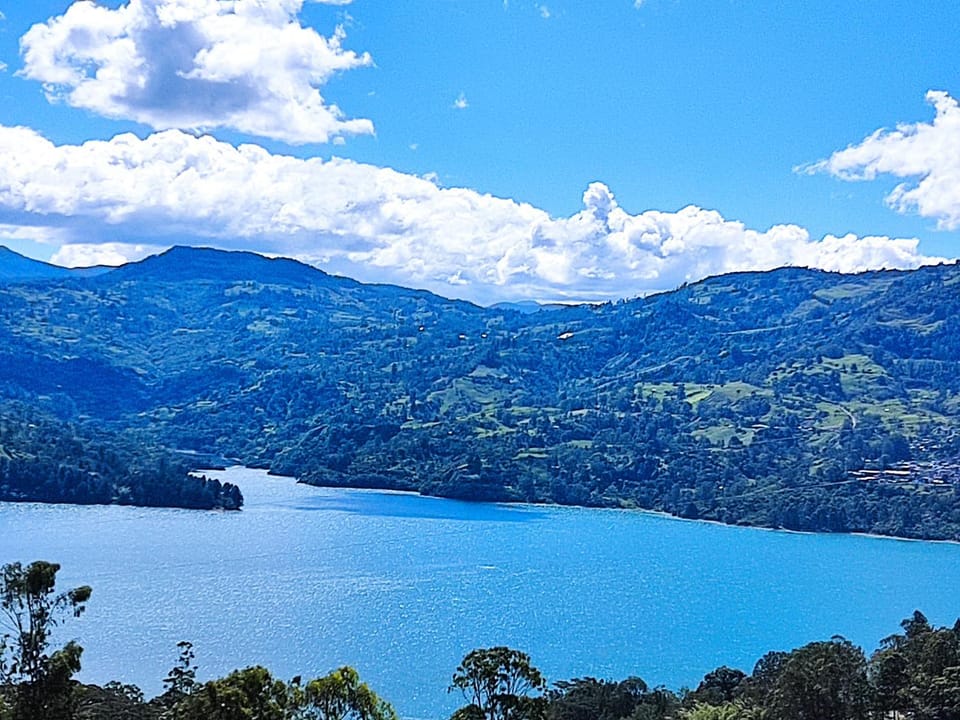 Natural landscape, Lake view