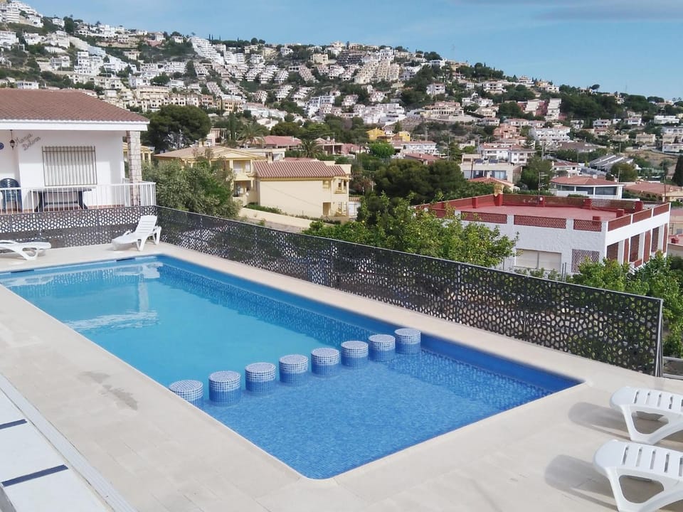 Property building, Pool view, Swimming pool