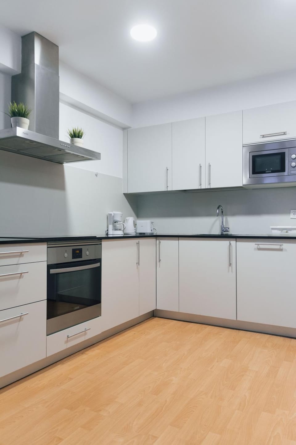 Communal kitchen, stove, kitchen