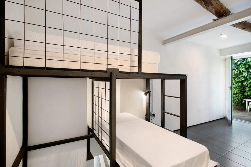 Property building, Living room, Bedroom