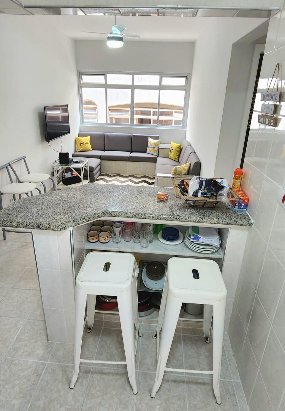 Living room, Dining area