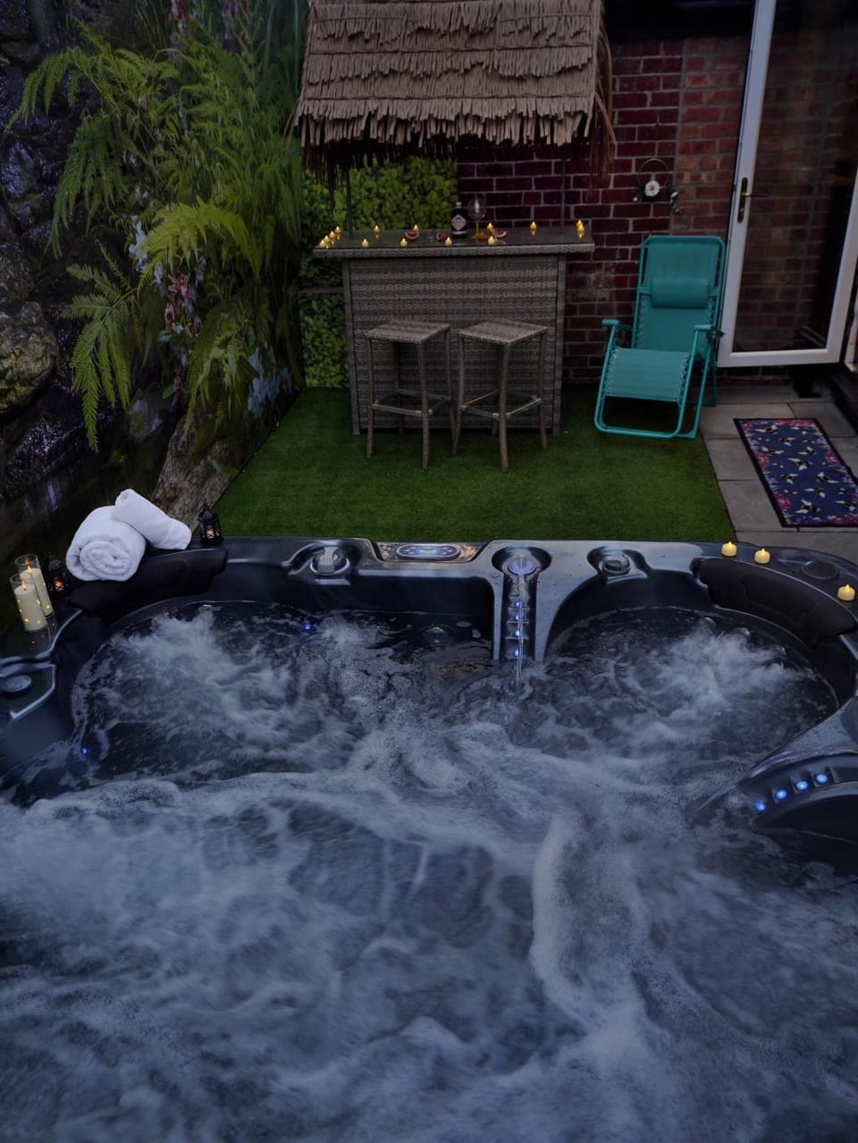 Patio, Day, Pool view, Swimming pool