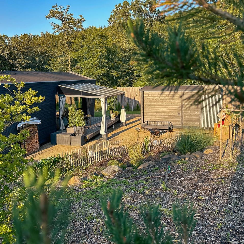 Property building, Garden view