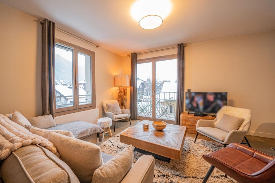 Perle Blanche - Brand New 2 bedroom apartment perfectly located Apartment in Chamonix