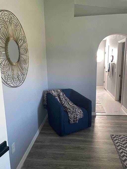 Seating area, Bedroom