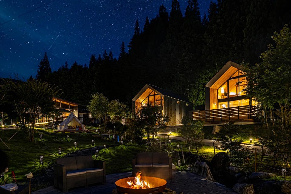 Property building, Night, Natural landscape