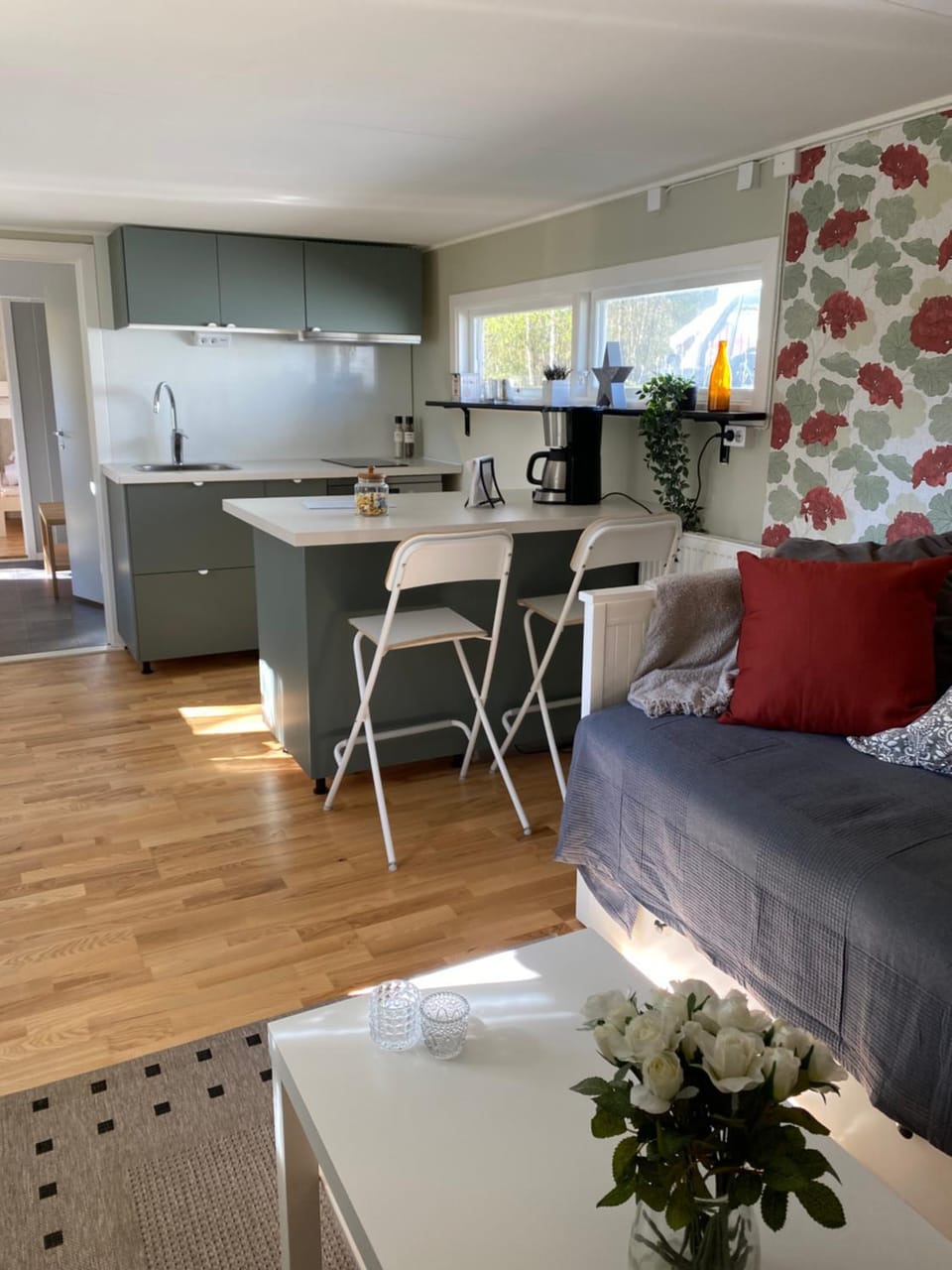 Mindre lägenhet i en lantlig miljö i Skrea Apartment in Denmark