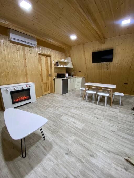 TV and multimedia, Kitchen or kitchenette, Dining area, minibar, oven, pet friendly, stove, air conditioner