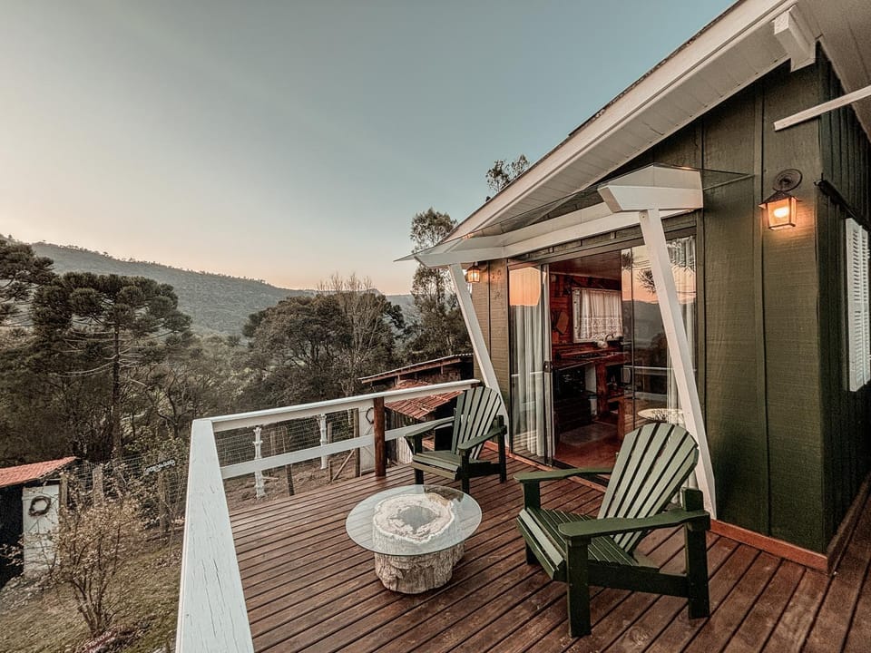 Cabana Lenhador - Pousada Quinta das Araucárias Chalet in State of Santa Catarina