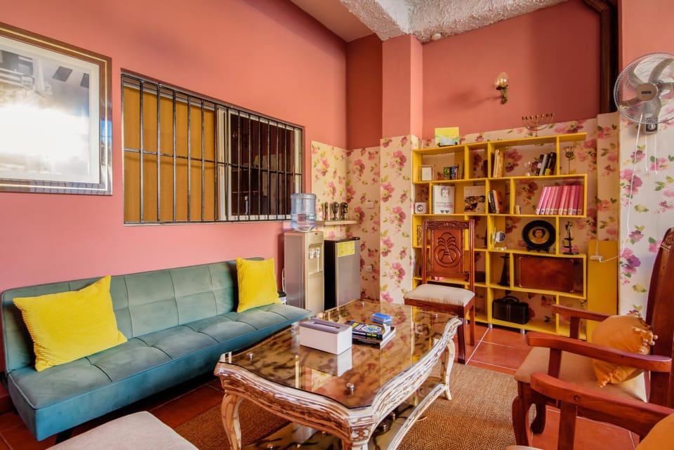 Library, Living room, Seating area, Dining area