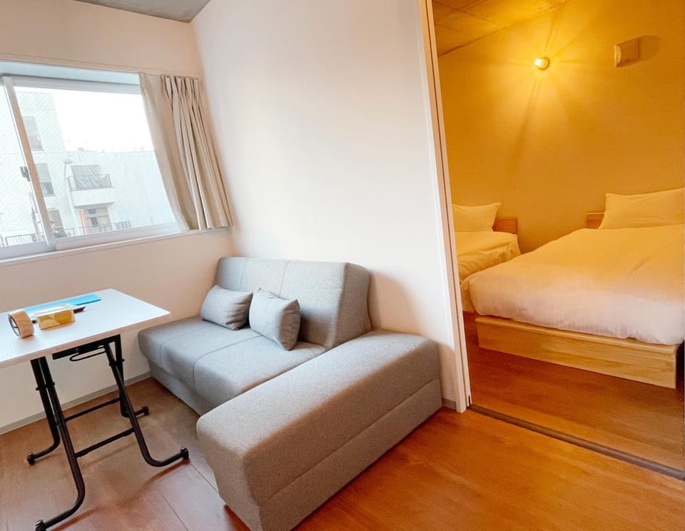 Living room, Bedroom
