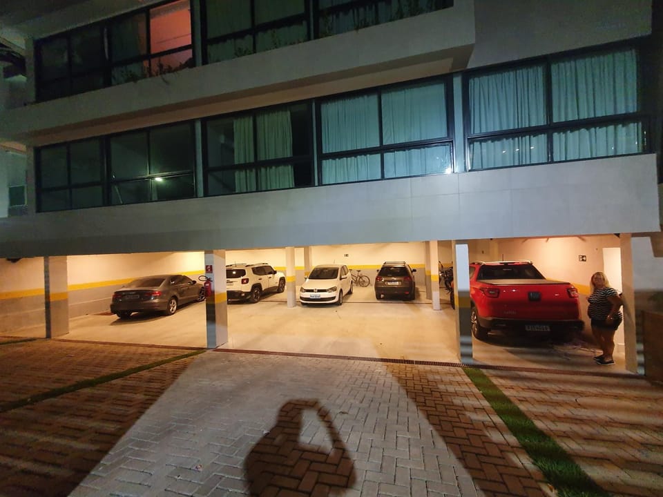 Property building, Night, Parking