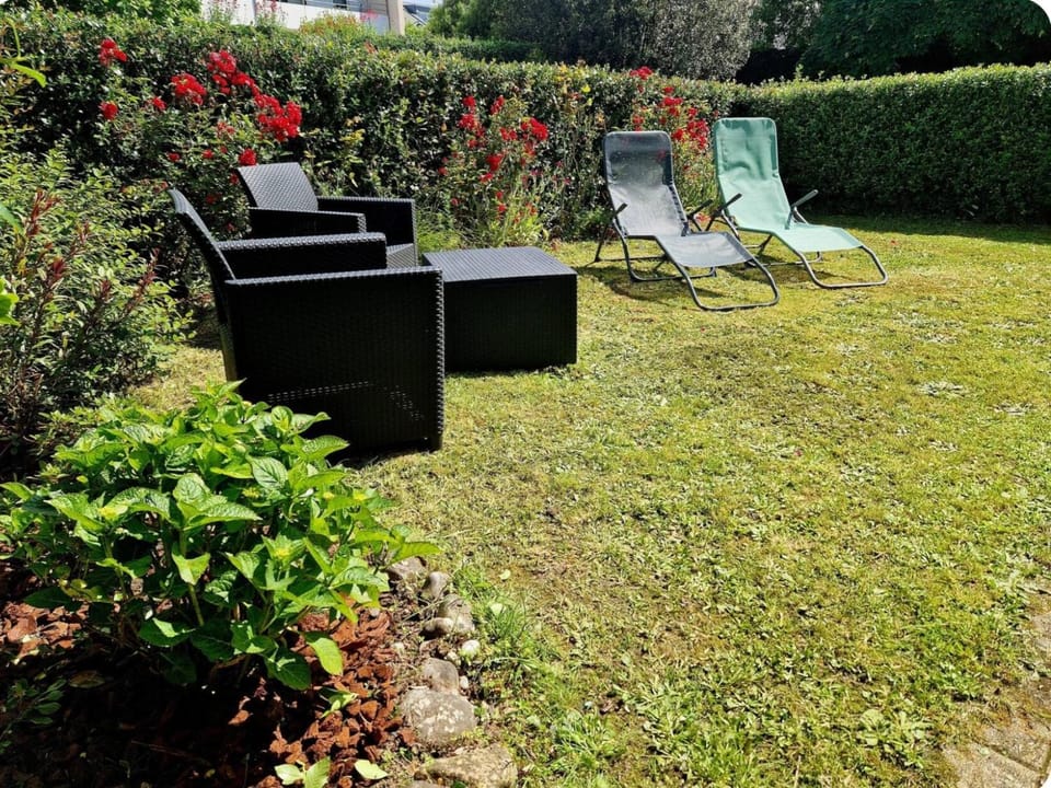Garden, sunbed