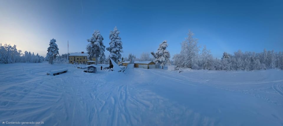 Property building, Day, Winter