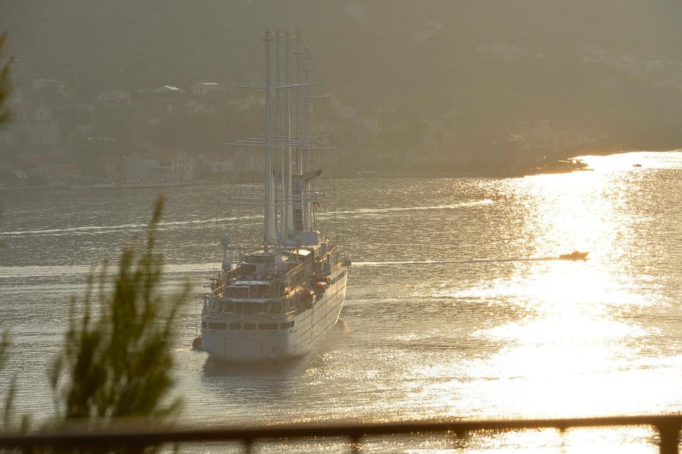 Design flat with impressive Boka bay view Apartment in Dobrota