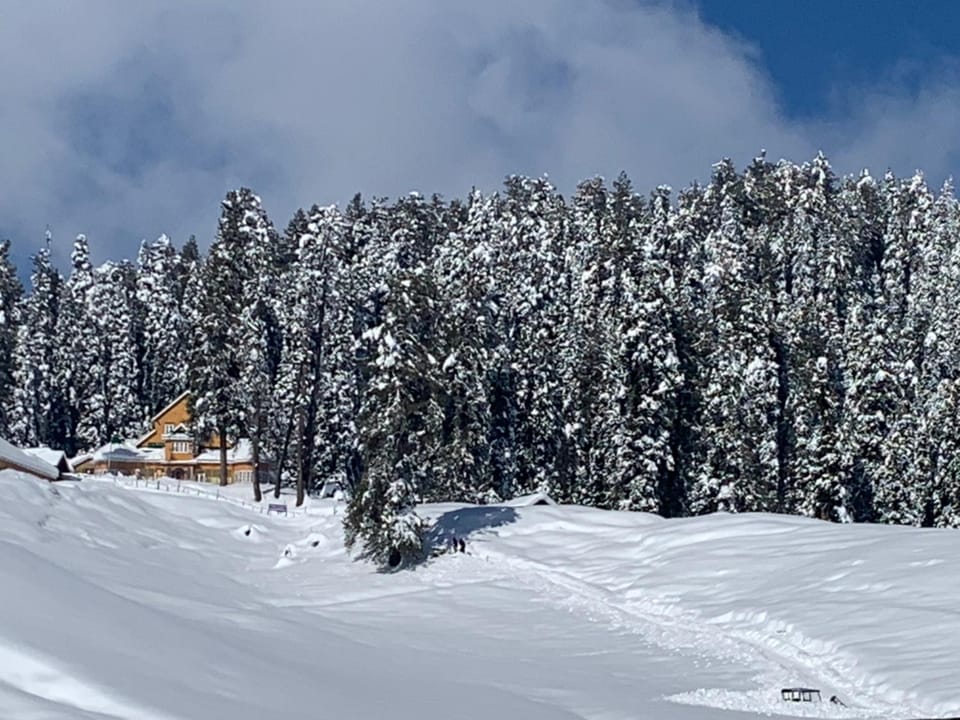 Day, Natural landscape, Winter, Mountain view