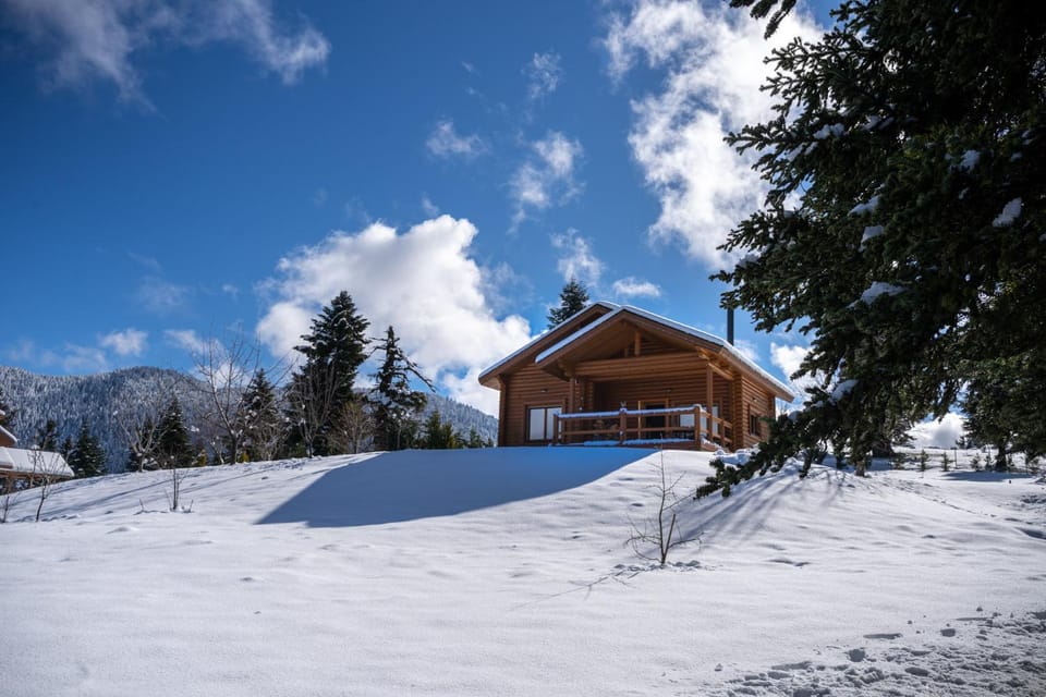 The Flysch Chalet in Peloponnese, Western Greece and the Ionian