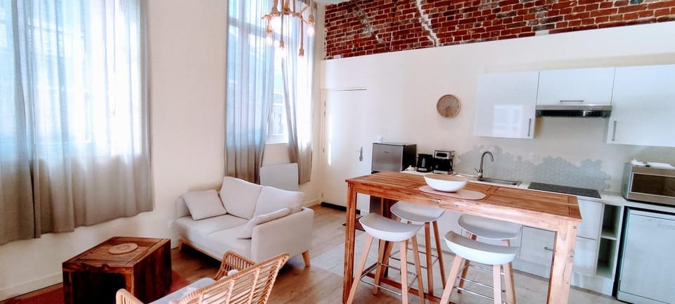 5 Spacieux, chaleureux, hyper centre 300m de la mer Apartment in Dieppe