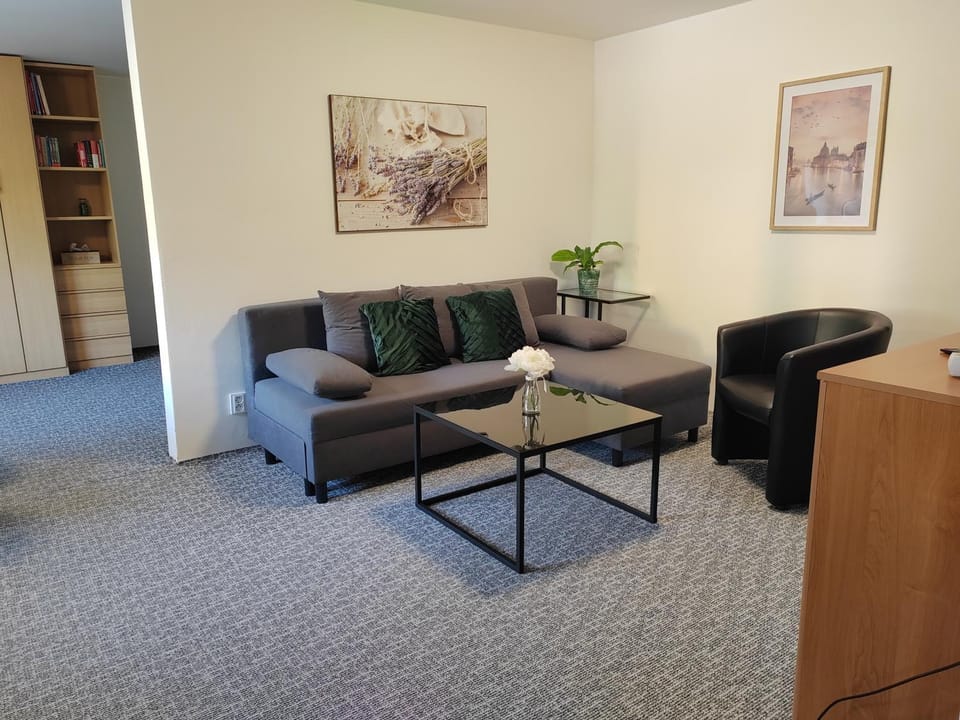 Library, Living room, Seating area