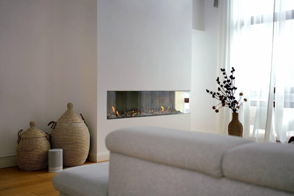 Living room, Seating area, fireplace