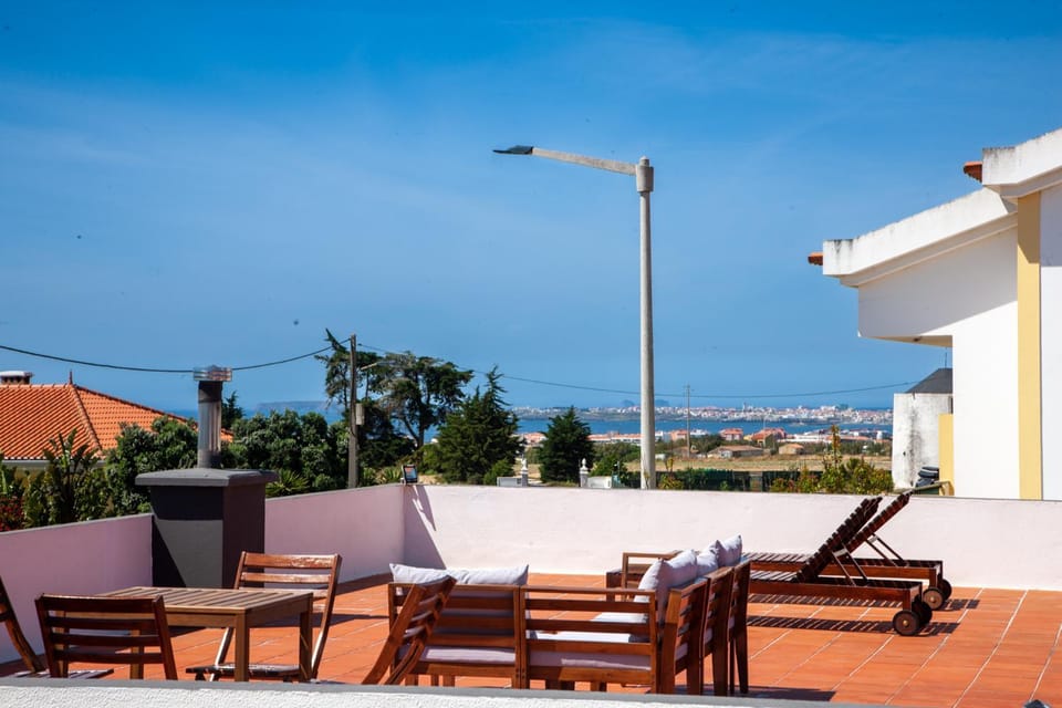 Patio, Natural landscape, View (from property/room), Seating area, Sea view, sunbed