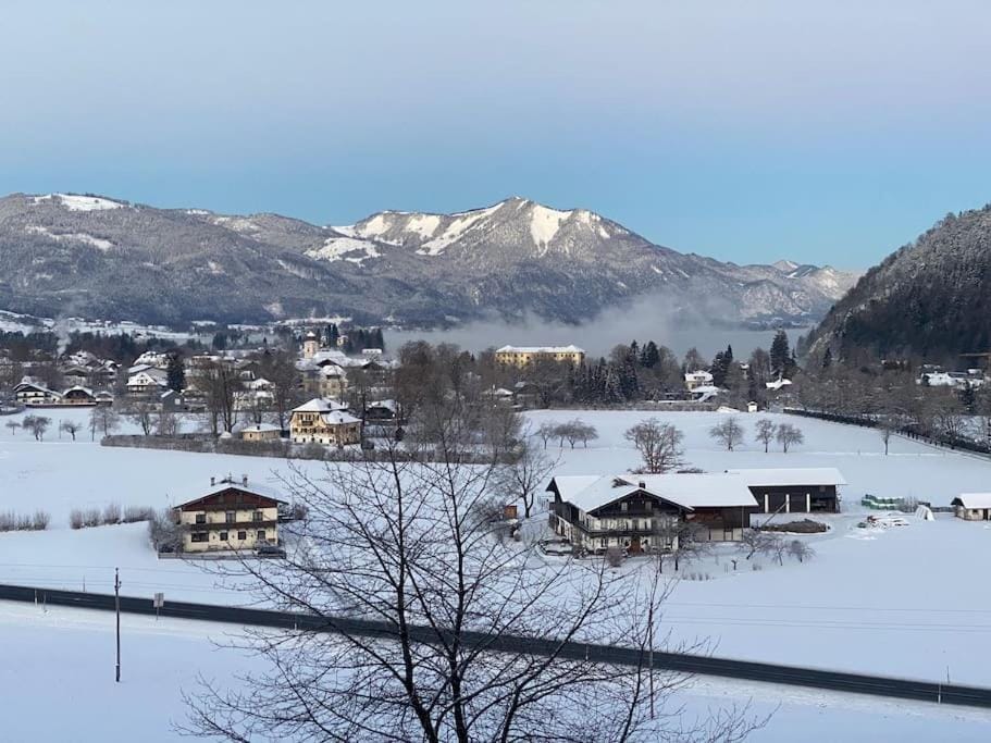 Natural landscape, Winter, Mountain view