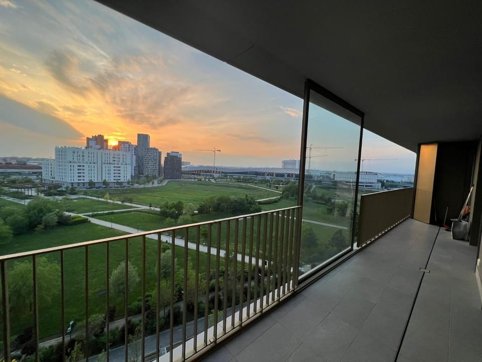 View (from property/room), Balcony/Terrace, Sunset
