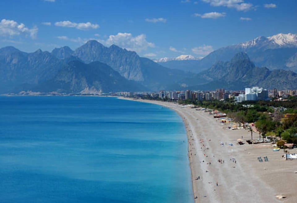 Nearby landmark, Day, Natural landscape, Beach, Mountain view, Sea view