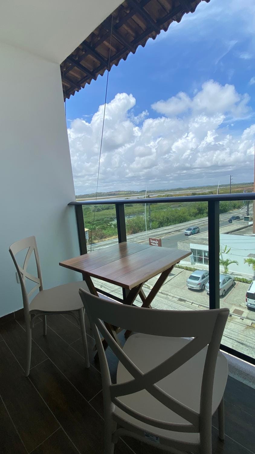 View (from property/room), Balcony/Terrace, Dining area